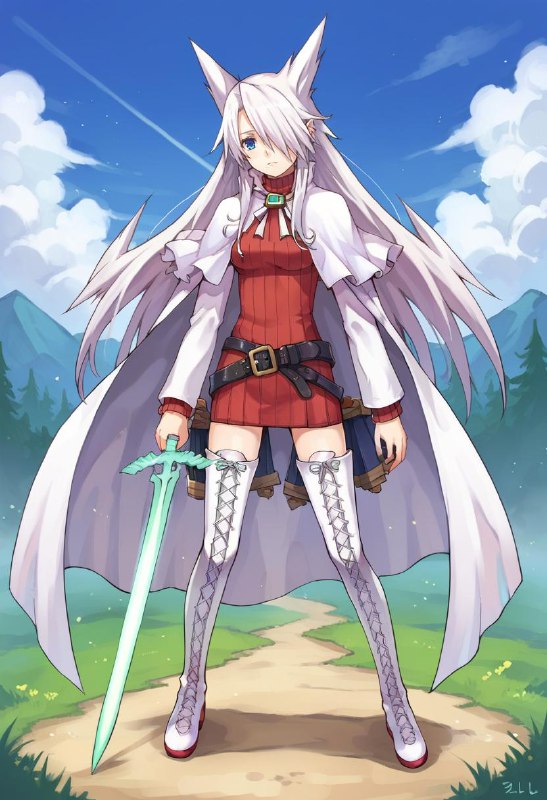 Aty (Summon Night 3) | アティ (サモンナイト3) | PonyXLV2.0 updateSwordAty can now be generated.It was difficult to distinguish between Shartos and Wistalias due to the lack of images, but I believe the eye color can be selected between blue eyes and green eyes.Other than that, it is basically easier to use than V1.0.Below this is a description of V1.0Aty of Summon Night 3Everyone loves it so much.I had a few difficulties,● Hats and capes tend to show up strongly.　　(If you want to remove it, you might want to put hat , cape,white cape in the negative prompt)● Bad hands tend to show up.● There were too few images of the figure with the sword to include.I'll upload them but I'd like to improve the quality sometime.via Civitai latest models (author